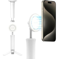 Araree Selfie Stick Araree Magfie Pod Lite Tripod MagSafe white