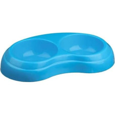 Trixie Bļoda dzīvniekiem, plastmasa : Trixie Double Bowl, 0.2l|10cm