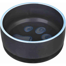 Trixie Bļoda dzīvniekiem, keramika - Trixie Ceramic bowl with rubber bottom, 0.4l |ø 12 cm