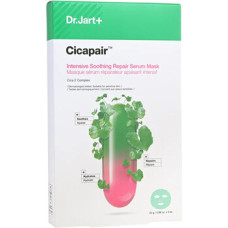 Dr. Jart+ Cicapair Intensive Soothing Repair Serum Mask 5 x - Soothing and hydrating facial mask.