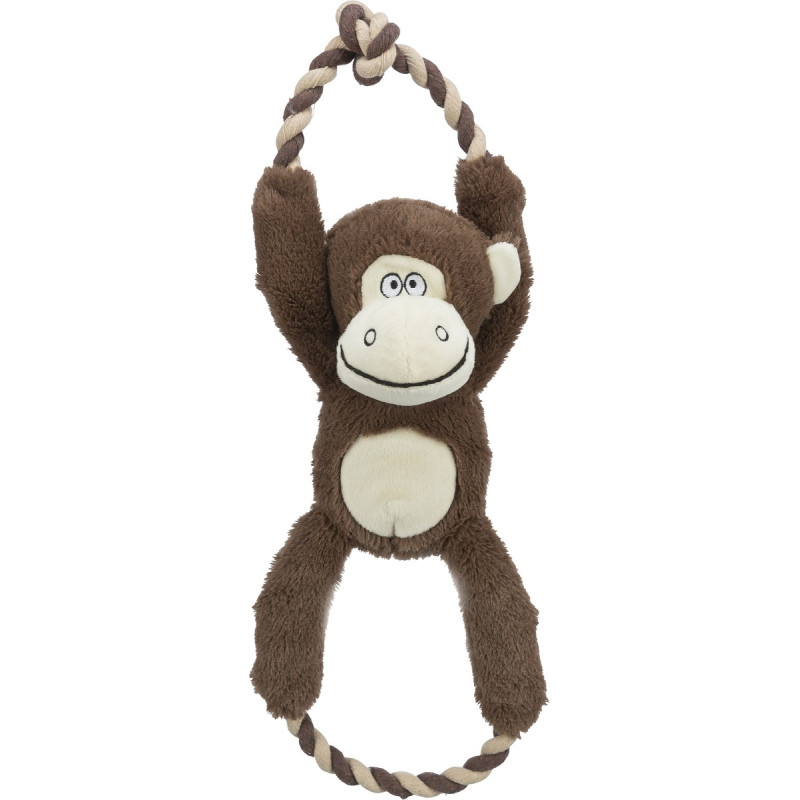 Trixie Plī&scaron;a rotaļlieta : Trixie Monkey, plush|rope, 40 cm