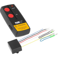 MSW Bezvadu tālvadības pults automa&scaron;īnas vinčai, darbības rādiuss 30 m + uztvērējs -WR1