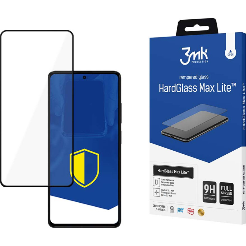 3Mk Protection Poco X5 Pro 5G - 3mk HardGlass Max Lite™ screen protector