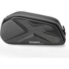 Rockbros Velosipēda soma, stingra, ūdensnecaurlaidīga, rāmja soma, 1,4 l - melna