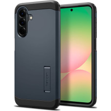 Spigen Samsung Galaxy A56 5G aizmugurējais maciņš ar izturīgu bruņu statīvu - pelēkmelns