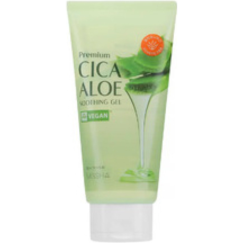 Missha Premium Cica Aloe Soothing Gel - Hydrating and soothing gel with aloe vera.
