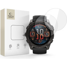 SZKŁO HARTOWANE TECH-PROTECT GLASS FIT+ 2-PACK GARMIN FENIX 8 (51 MM) CLEAR