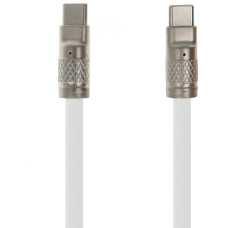 Setty Zink cable USB-C - USB-C 1,2 m 60W KZC-C-1.2600 white