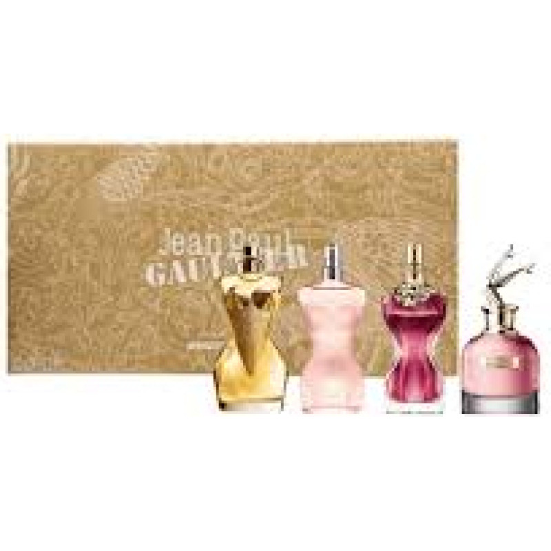 J.p. Gaultier Feminine Miniatures Set 4x6ml - La Belle|Scandal|Classique|Divine Edp Spray @ 1 set x 24 m