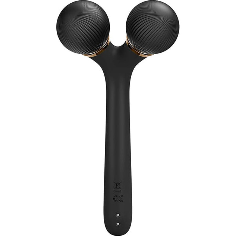 Geske 4-in-1 face and body sonic roller with Application (gray)