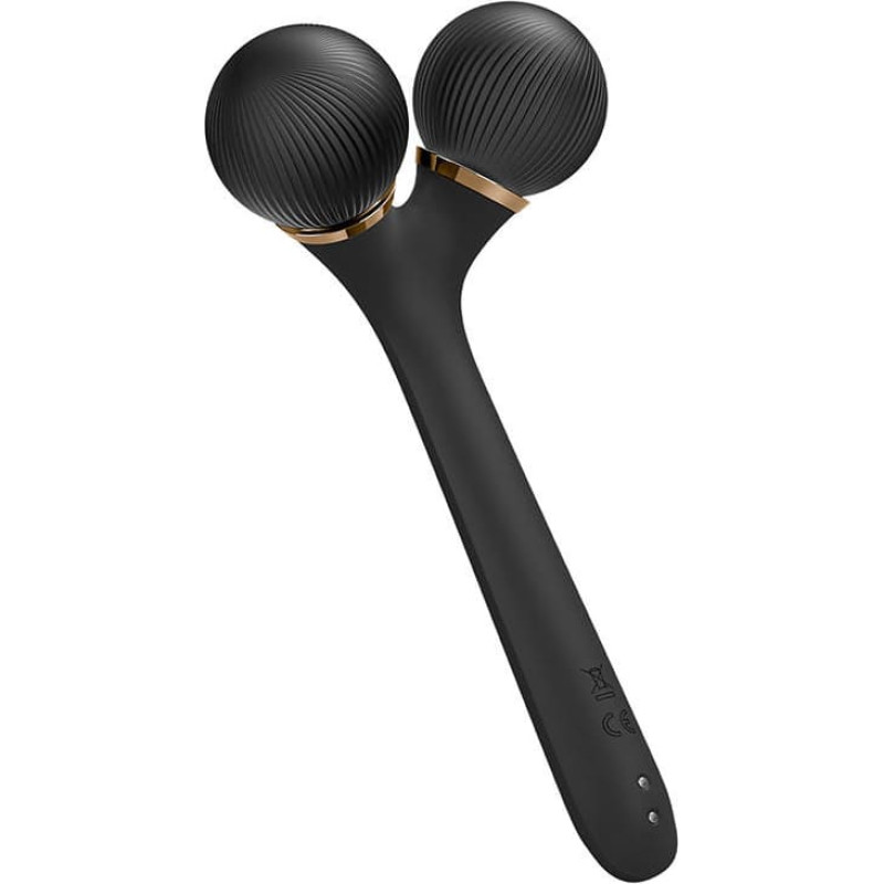 Geske 4-in-1 face and body sonic roller with Application (gray)