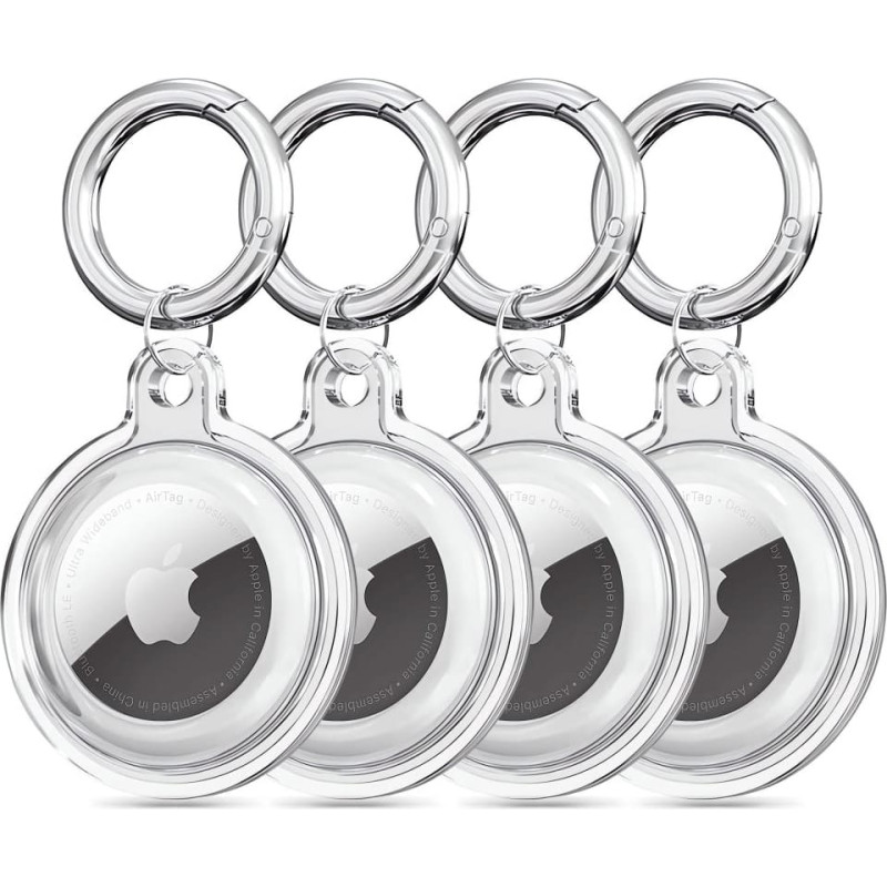 TECH-PROTECT ICON 4-PACK APPLE AIRTAG CLEAR