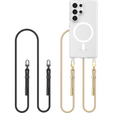 TECH-PROTECT FLEXAIR CHAIN GALAXY S25 ULTRA BLACK & TAUPE