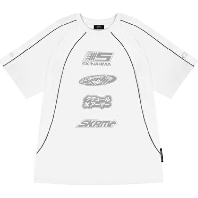 Skinarma T-shirt Skinarma Delta L white