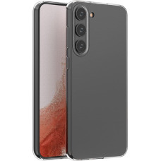 Hurtel Plāns 0,5 mm vāciņš Samsung Galaxy S23 tālrunim - caurspīdīgs