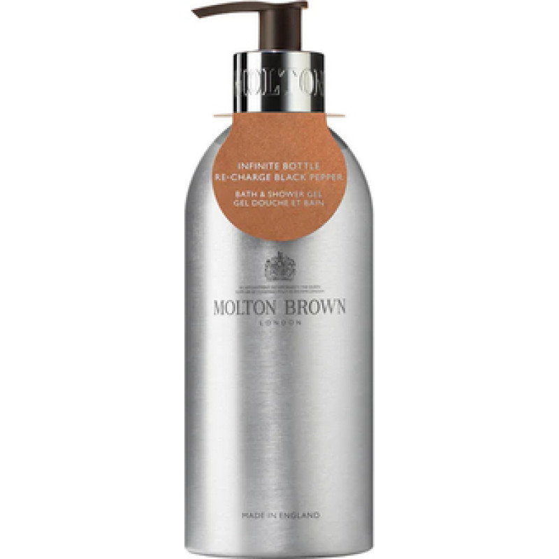 Molton Brown Re-Charge Black Pepper Infinite Bottle - Koupelový a sprchový gel