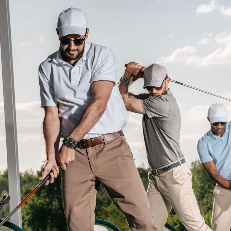 TECH-PROTECT LEATHERFIT SAMSUNG GALAXY WATCH 8 | CLASSIC (40 | 44 | 46 MM) BROWN