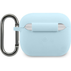 Lacoste Liquid Silicone Glossy Printing Logo Case for AirPods 3 Blue