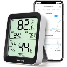 Govee H5075  Thermometer & Hygrometer  Bluetooth  Display