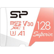 Silicon Power Superior MicroSDXC 128 GB Class 10 UHS-I|U3 A1 V30 (SP128GBSTXDV3V20SP)