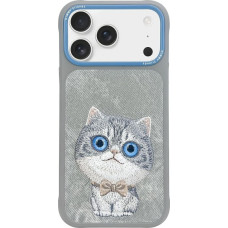 Nimmy Case Nimmy Big Eyed Pet 2.0 Cat for iPhone 17 Pro Max grey
