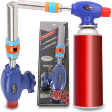 Retoo Gāzes kasetnes deglis, karstā gaisa pistole, pjezo aizdedzinātājs, 1300C