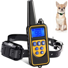 Retoo Elektroniska suņu apmācības kakla siksna ar tālvadības pulti 800 m