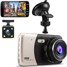 Retoo Automašīnas DVR ar Full HD TF atpakaļskata kameru