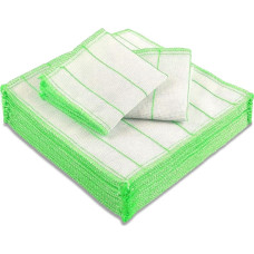 Retoo Kokvilnas virtuves lupatiņas 35 x 30 cm - 10 gabalu komplekts