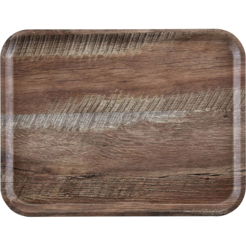 Cambro Capri servēšanas paplāte 37x53cm - tumšs ozols