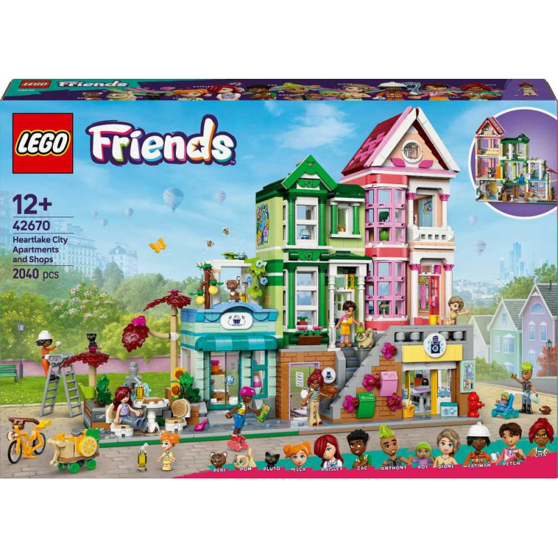 Lego FRIENDS 42670 Heartlake City Apartments and Stores