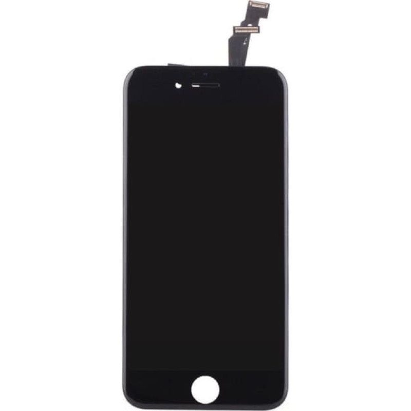 HQ A+ Analogs LCD Skarienjūtīgais Displejs priekš Apple iPhone 6 Pilns modulis Melns