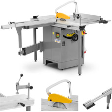MSW Bīdāmā galda zāģis kokam ar bīdāmo galdu 4000 apgr./min 2200 W