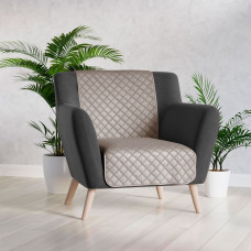 VELVI Dekoratīvs gultas pārklājs, izmērs 70x160cm, krāsa 017 pelēkbēša VELVI0/NAP/017/070160/1