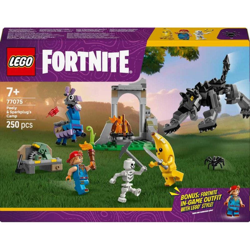 Lego FORTNITE 77075 Peely & Sparkplug's Camp