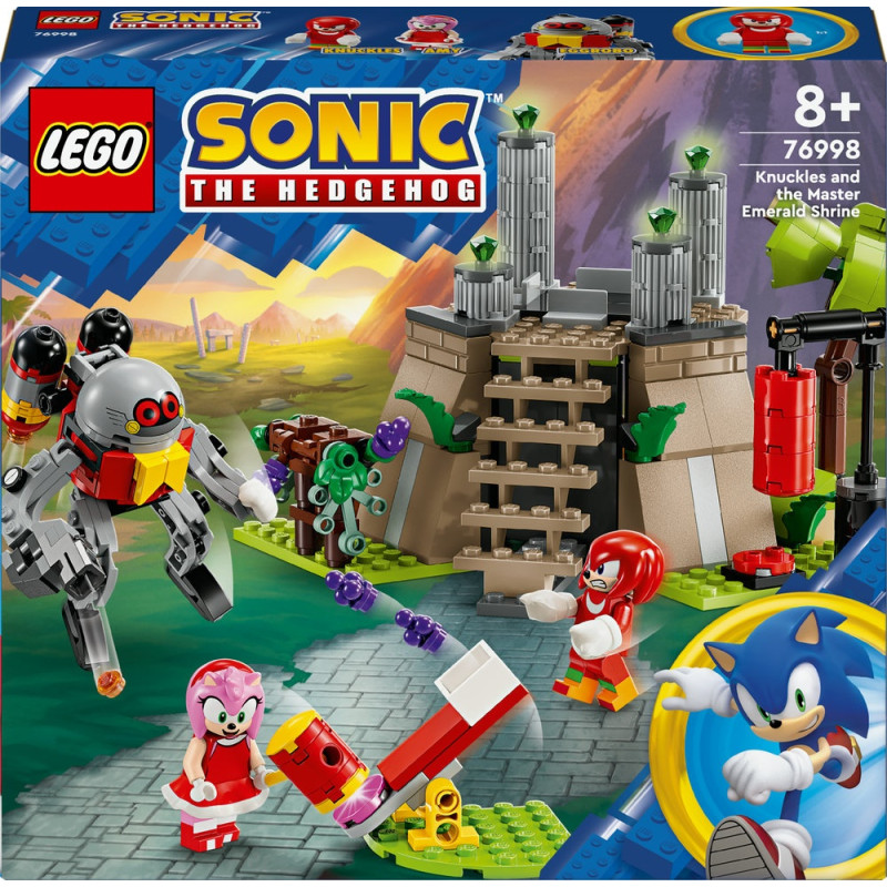 Lego SONIC THE HEDGEHOG 76998 Knuckles and the Master Emerald Shrine
