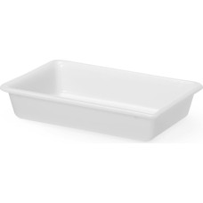 Hendi Plakanais panēšanas trauks 3 l 340x235x70 mm - balts