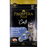 Prospera Plus Barība kaķiem – Prospera Plus Sterilized 1+ Chicken Urinary, 0,4 kg