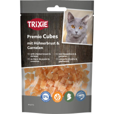 Trixie Gardumi kaķiem - Trixie Premio Cubes with Chicken Breast & Shrimp, 50 g