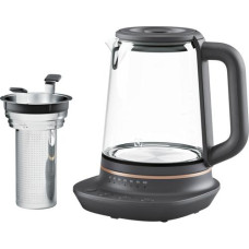 Electrolux Kettle Explore 7 E7GK1-8BP Electric  2000 W  1.7 L  Glass  360 degrees  rotational base  Black|Transparent