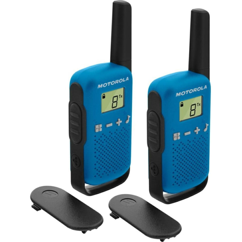 Set Walkie Talkie Motorola T42 UDS 2pcs blue