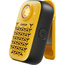 Joyroom Pārnēsājams skaļrunis ar lukturīti, magnētu un Bluetooth klipsi, IP67 - dzeltens
