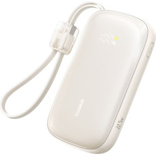 Baseus Powerbank 20000mAh 22.5W ar displeju un kabeli EnerFill FC21 Qpow 3 Ultra - bē&scaron;s