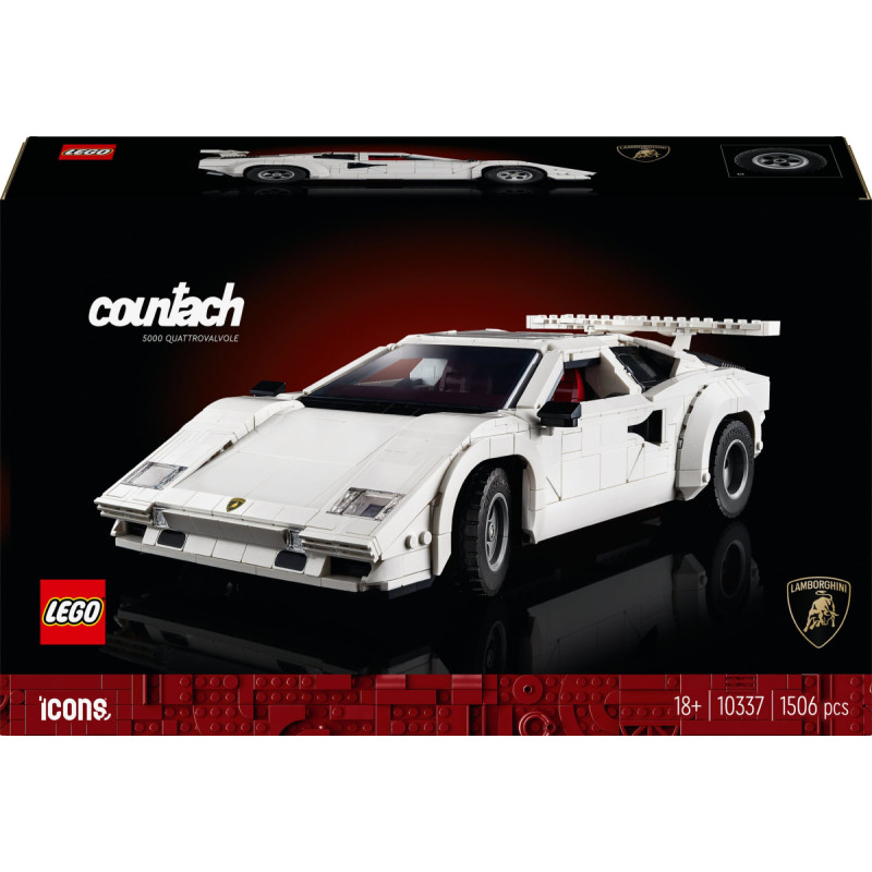 Lego ICONS 10337 Lamborghini Countach 5000 Quattrovalvole