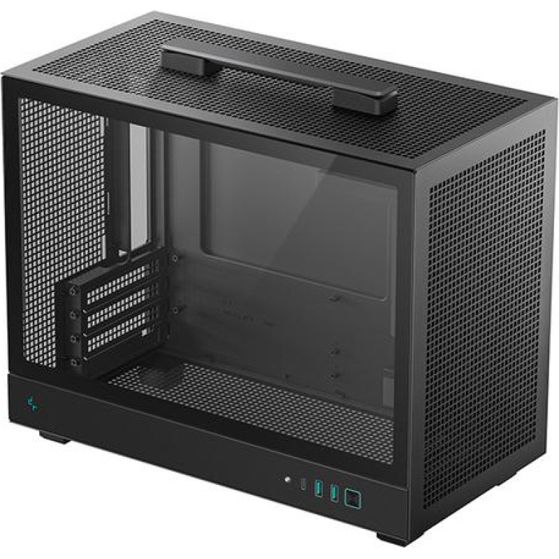 Deepcool Case  CH160 Plus  Black  Mini-ITX  Power supply included No