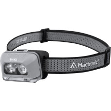 Mactronic - VAYA galvas lukturis - 480 lm - divu avotu sistēma - pelēks - AHL0092