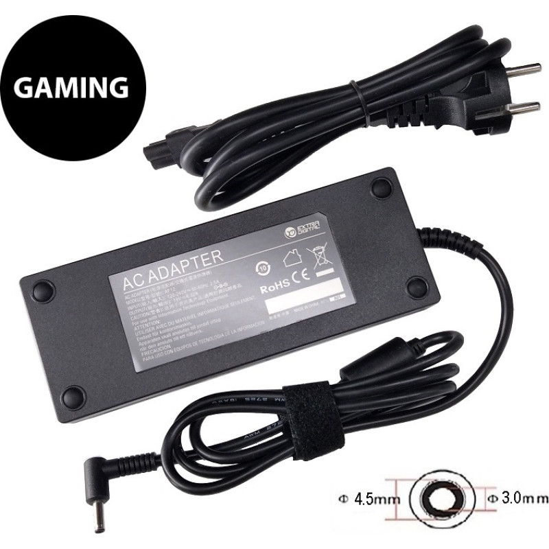 Extradigital Klēpjdatora strāvas adapteris ASUS 120W: 19V, 6.32A