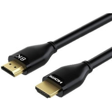 Cabletime Kabelis HDMI - HDMI, 8K, Ultra HD, 1m, 2.1 versija
