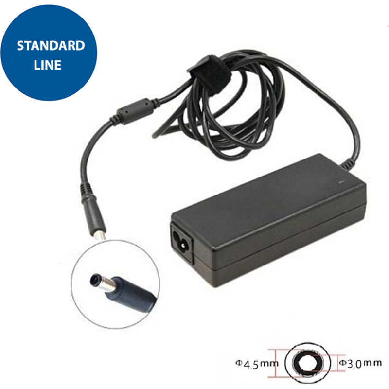 Extradigital Klēpjdatora strāvas adapteris DELL 65W: 19,5 V, 3,34 A