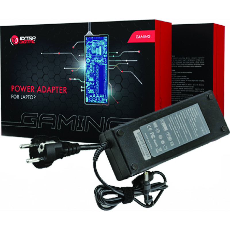 Extradigital Klēpjdatora strāvas adapteris HP 120W: 18,5 V, 6,5 A
